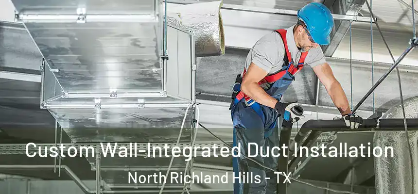 Custom Wall-Integrated Duct Installation North Richland Hills - TX