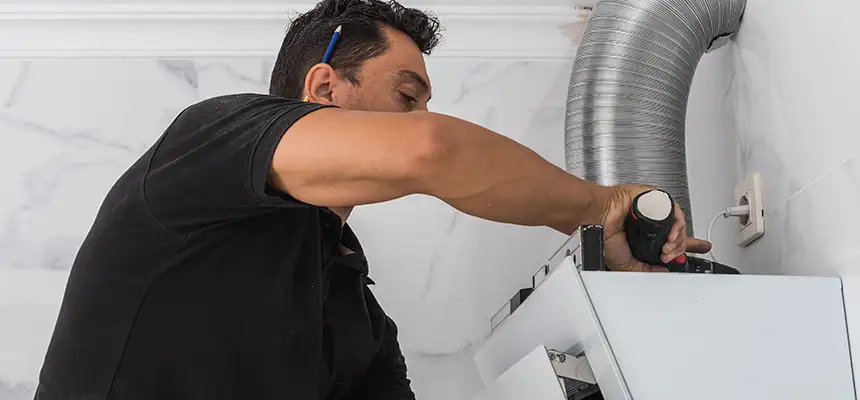 Precision In-wall Dryer Vent Cleaning & Rerouting Corrections in North Richland Hills, TX